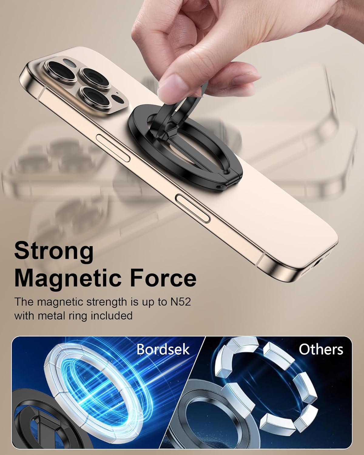 Phone Grip Holder Stand Dual-S - Phone Accessories Holder Car ulasan dan harga