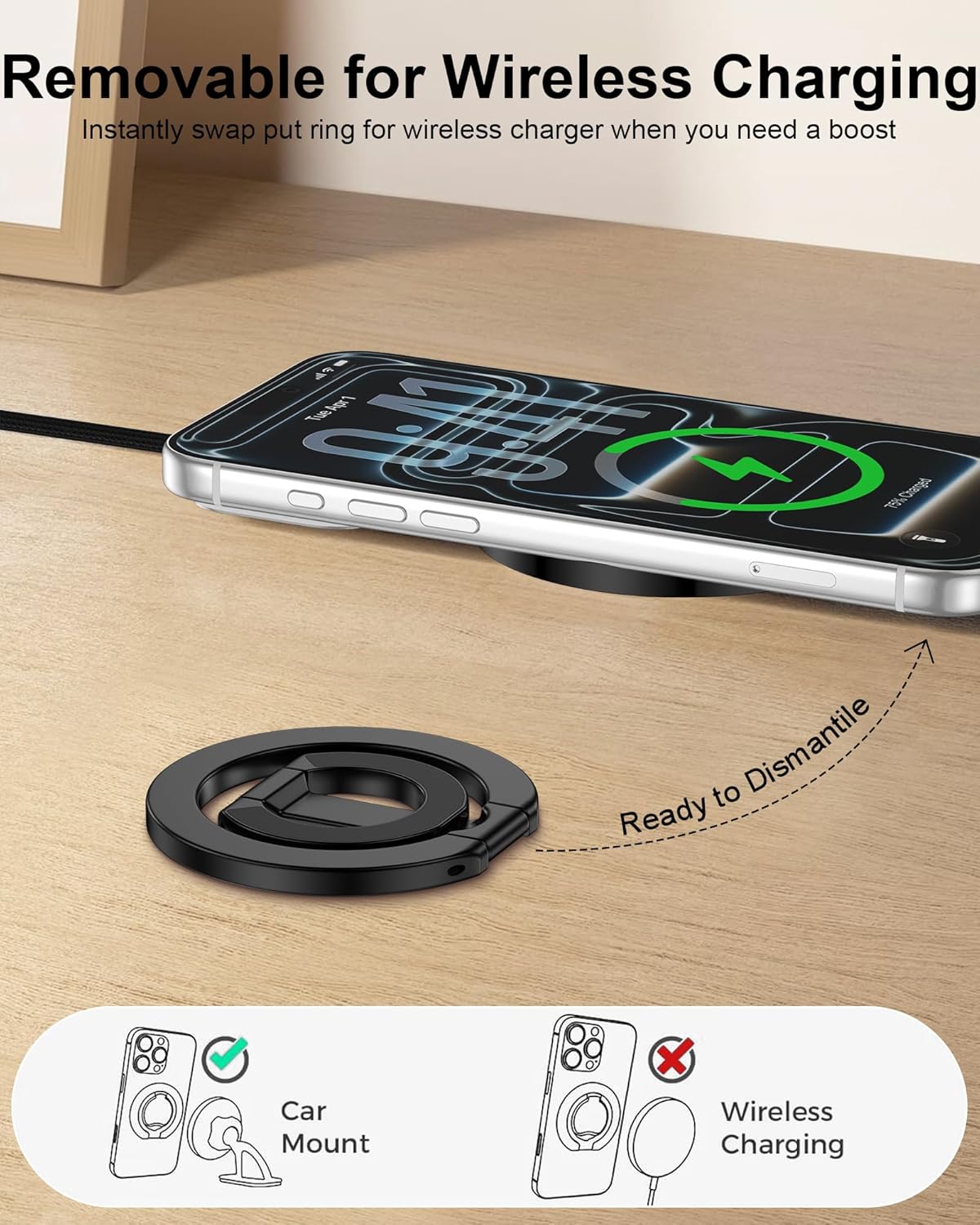 Phone Grip Holder Stand Dual-S - Phone Accessories Holder Car ulasan dan harga