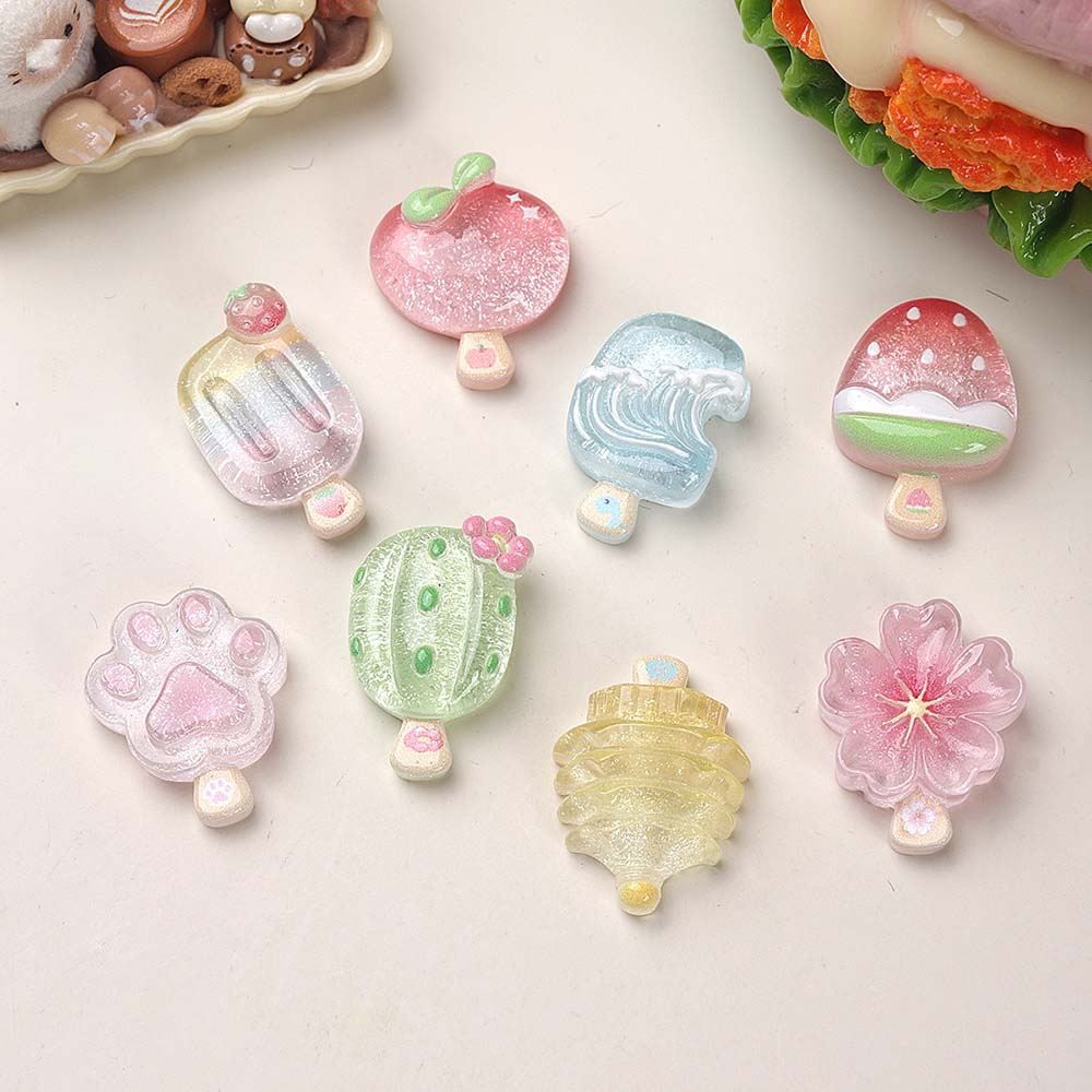 10pcs Kawaii Transparent Summe - Phone Accessories For Boys ulasan dan harga