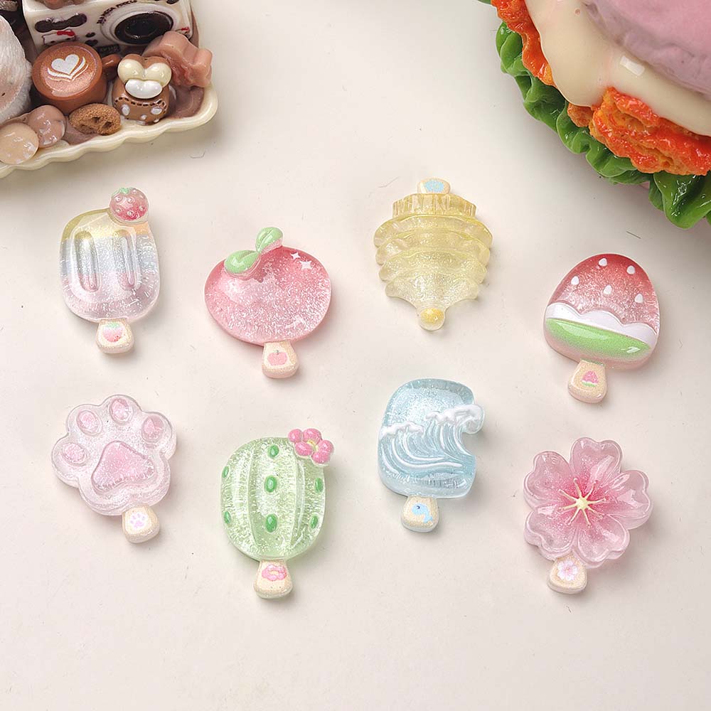 10pcs Kawaii Transparent Summe - Phone Accessories For Boys ulasan dan harga